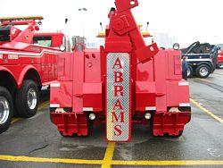 Abrams heavy tow truck